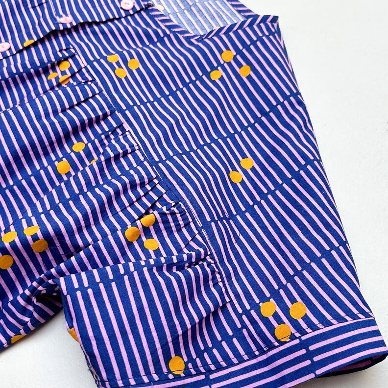 FRAU SUZY - losse blouse met korte mouwen en ruches, Studio Schnittreif | XS - XXL,  image number 3
