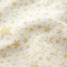 Decostof Jacquard Lurex zee van sterren – lichtbeige/goud,  thumbnail number 2