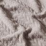Jerseyjacquard cloqué kabelsteekpatroon – beige,  thumbnail number 2