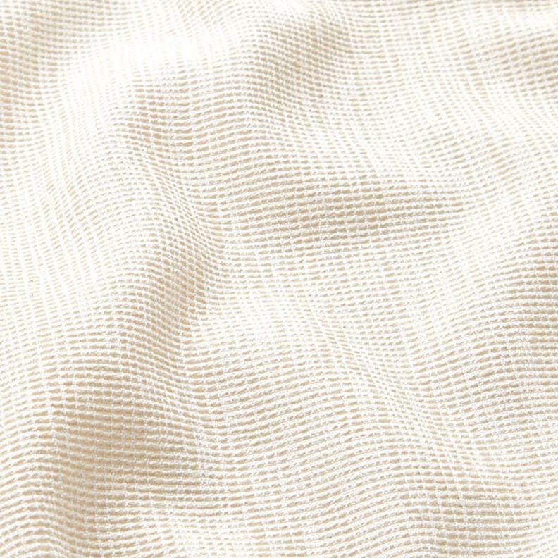 Decostof Jacquard Subtiele ribbels – creme,  image number 2