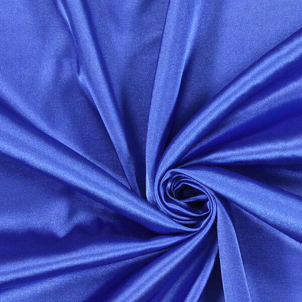 Stretch Satijn – koningsblauw,  image number 1