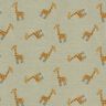 Ribjersey Schattige giraffen – kaki,  thumbnail number 1
