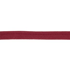 Paspelband Polycotton [15 mm] – bordeauxrood, 