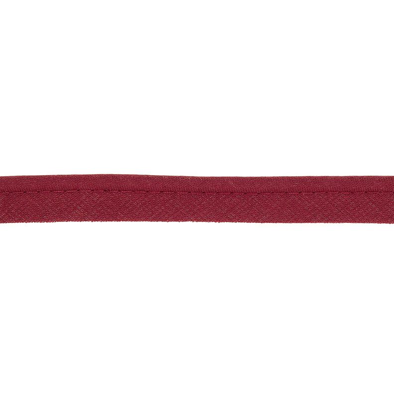 Paspelband Polycotton [15 mm] – bordeauxrood,  image number 1