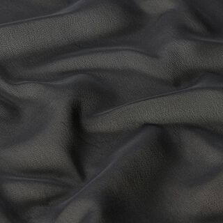 Polyester chiffon effen – zwart, 