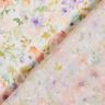 Viscosestof Dobby aquarel bloesemzee digitale print – ivoor/lavendel,  thumbnail number 4