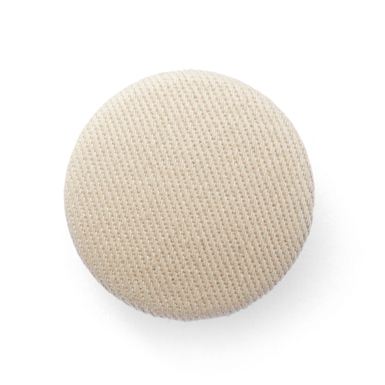 Beklede knoop, Katoenkeper – beige,  image number 1