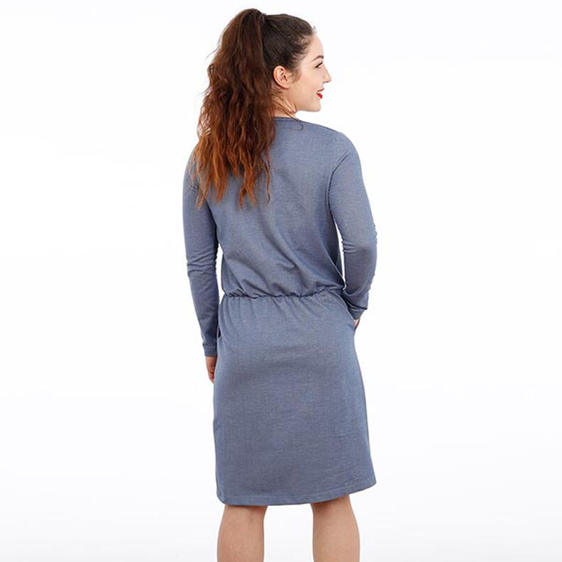 MEVROUW VILMA Jersey jurk in wikkellook | Studio Schnittreif | XS-XXL,  image number 5