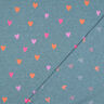 Katoenjersey Neonharten | by Poppy – duifblauw/neon oranje,  thumbnail number 4