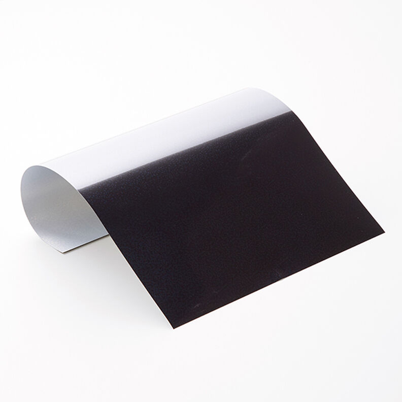 Strijkfolie folie Metallic Flex Din A4 – zwart,  image number 1