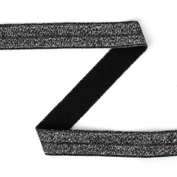 Glitterboordstrook, elastisch 8, image number 1