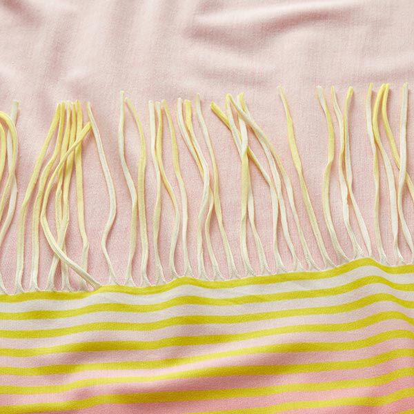 FRINGE ME Dip Dye Pink – intens roze | Albstoffe | Hamburger Liebe, image number 6