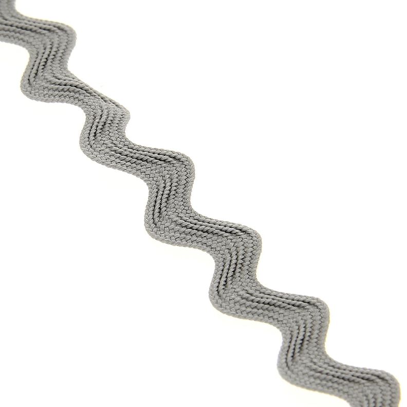 Gekartelde vlecht [12 mm] – grijs,  image number 1