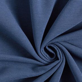Ottomaanse ribjersey effen – jeansblauw, 