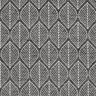 Decostof Jacquard Bladeren – anthraciet,  thumbnail number 1