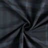 Overhemdstof tartan ruit – nachtblauw/zwart,  thumbnail number 3