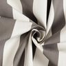 Outdoorstof Canvas Blokstrepen – steengrijs/ivoor,  thumbnail number 3