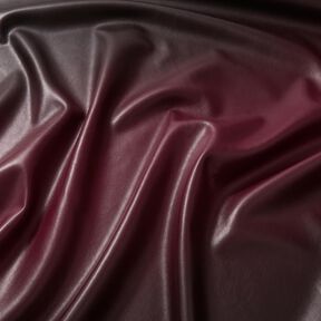 Imitatieleer Kleurverloop | Katia Fabrics – zwart/bordeauxrood, 