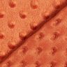 Gezellige fleece reliëfpunten – terracotta,  thumbnail number 4