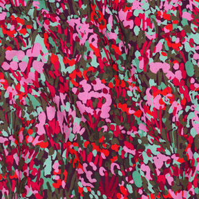 Lenzing Ecovero™ Colorful Garden Digitaal printen | Nerida Hansen – pruimen/chili, 