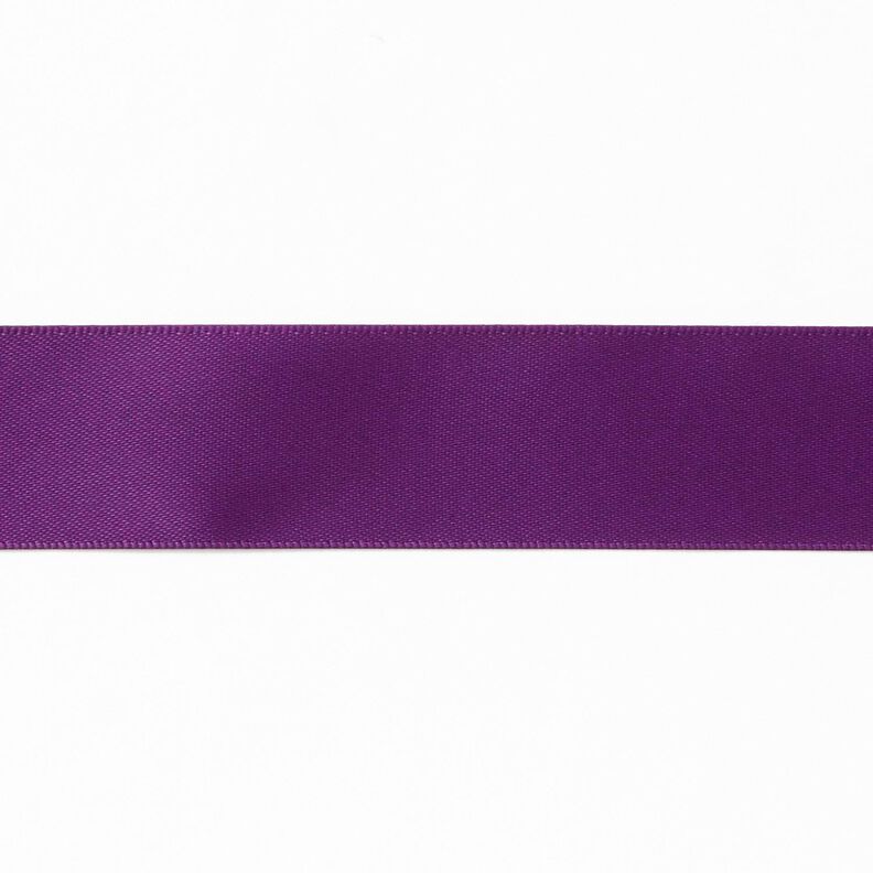 Satijnband [25 mm] – aubergine,  image number 1