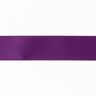 Satijnband [25 mm] – aubergine,  thumbnail number 1