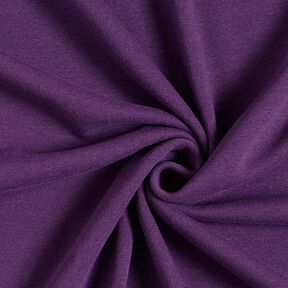 Alpenfleece Knuffelsweat Effen – aubergine, 
