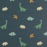 Regenjasstof vrolijke dinosaurussen Digitaal printen – graniet,  thumbnail number 1