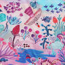 Katoenpopeline Sunshine Digitaal printen | Nerida Hansen – lavendel/donkerrood,  thumbnail number 2