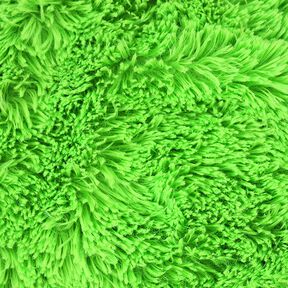 Harige pluche SHAGGY [1 M x 0,75 M | Pool: 20 mm] - neongroen | Kullaloo, 