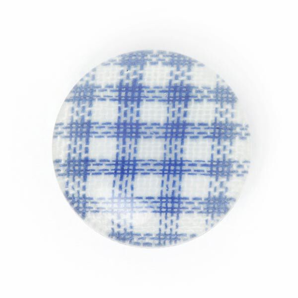 Kunststof knoop Vichyruit 8, image number 1