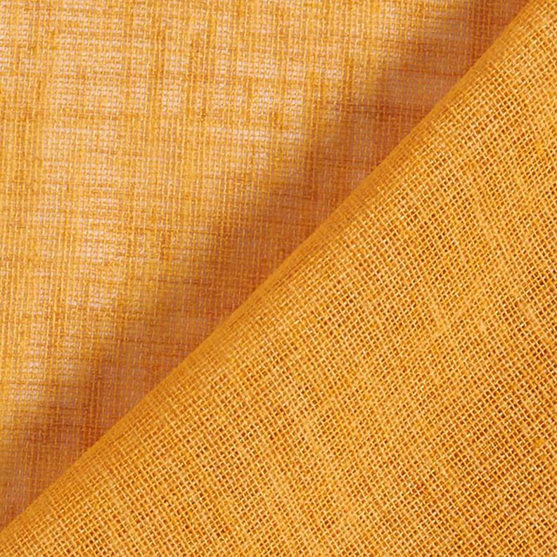 Vitragestof Voile Ibiza 295 cm – currygeel,  image number 3