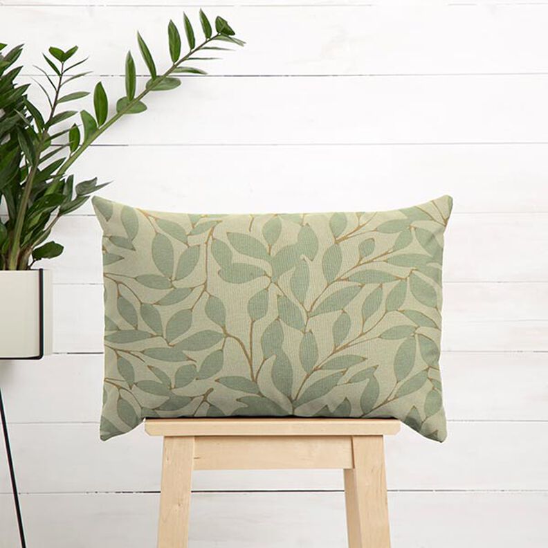 Decostof Canvas Wazige bladeren – natuur/riet, image number 7