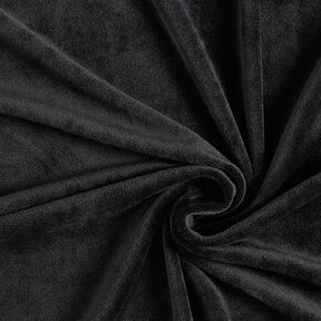 Stretchfluweel – zwart, 