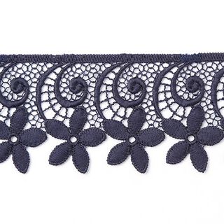 Naaldkant Fleur [52 mm] - marineblauw, 