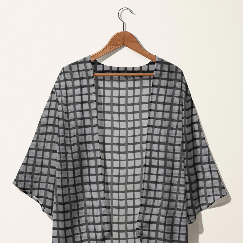 Chiffon vensterruiten – zwart, image number 5