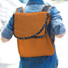 Outdoorstof Panama Effen – oranje,  thumbnail number 5