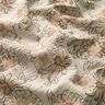 Mousseline/dubbel gehaakte stoffen Zomerbloemen – licht taupe/middelbruin,  thumbnail number 2