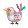 Applicatie Vogel [ 4 x 4,5 cm ] – kleurenmix,  thumbnail number 1