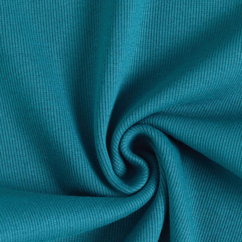 2x2 Boordstof Effen &ndash; petroleum,  image number 1