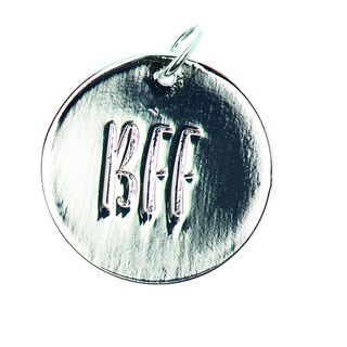 Hanger BFF [Ø17 mm] | Rico Design – zilver, 