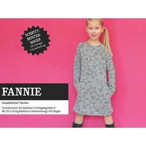 FANNIE - sweaterjurk met zakken, Studio Schnittreif  | 86 - 152, 