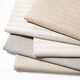 Decostof canvas fijne strepen gerecycled – grijs,  thumbnail number 5
