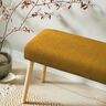 Bekledingsstof Chenille-stof – mosterd,  thumbnail number 7