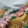 Decopaneel Gobelin bloeiend landschap – karmijnrood/lichtbeige,  thumbnail number 2