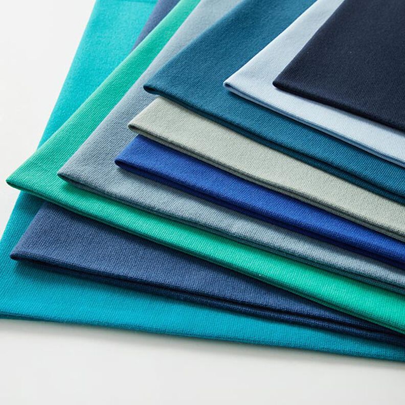 Boordstof effen – zwart blauw,  image number 9
