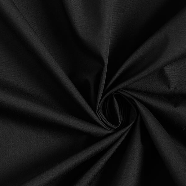 Onderhoudsarme polyester katoen-mix – zwart,  image number 1