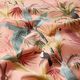 Decostof half panama papegaaien gerecycled – koraal,  thumbnail number 2