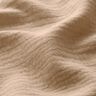 Mousseline/dubbel gehaakte stoffen – donkerbeige,  thumbnail number 3
