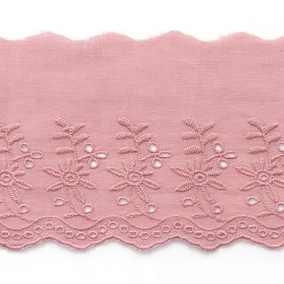 Feston kanten band bloemen [ 9 cm ] – roze, 